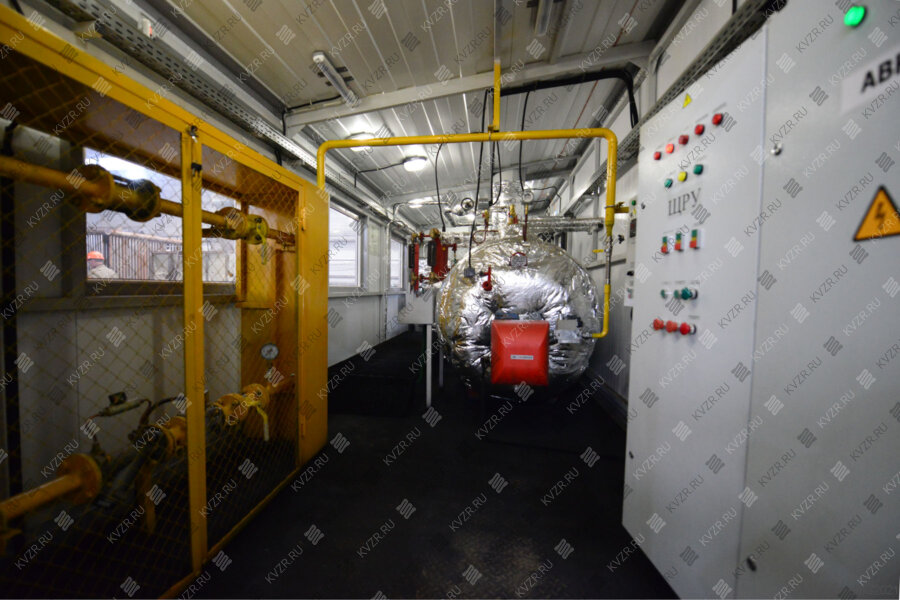 Автоматизированная модульная котельная на газе