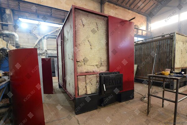 Котел 750 кВт на твердом топливе изготовление