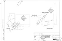Схема котла КВм-1.74 с ТШПМ с золоуловителем