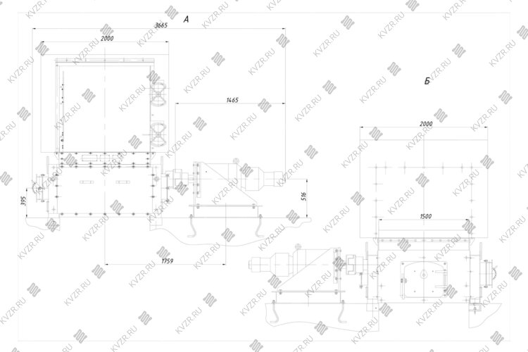 Топка ТЛПХ-1.4/4.0 чертеж